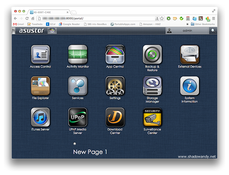 ADM - Large application icons. Seems like they are optimised for touch device