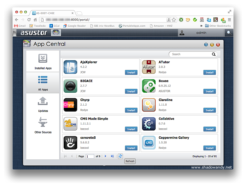 ADM - Lots of applications in App Central