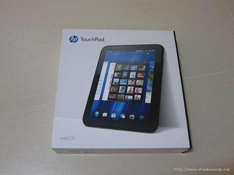HP TouchPad - Retail packaging
