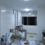 Big white lights for the kitchen. Baking at late nights won't be an issue next time! Well, it never was.