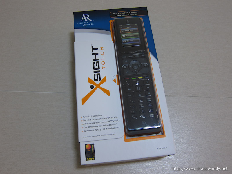 AR Xsight Touch - The package