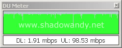 WL950RT4 - Uploading to other computer on LAN (98.53mbps)
