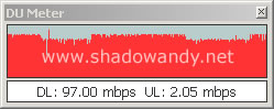 WL950RT4 - Downloading from other computers on LAN (97.00mbps)