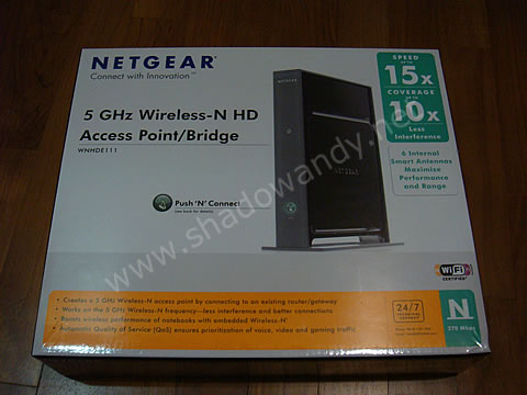 WNHDE111 - Wireless-N HD Access Point/Bridge